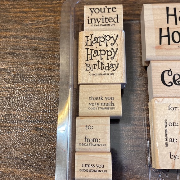 STAMPIN' UP! Bundle 3 sets to save 30%. "Greetings" (12 stamps) - Picture 2 of 4